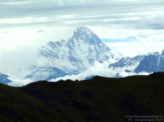 nandadevi from ghiya vinayak pass