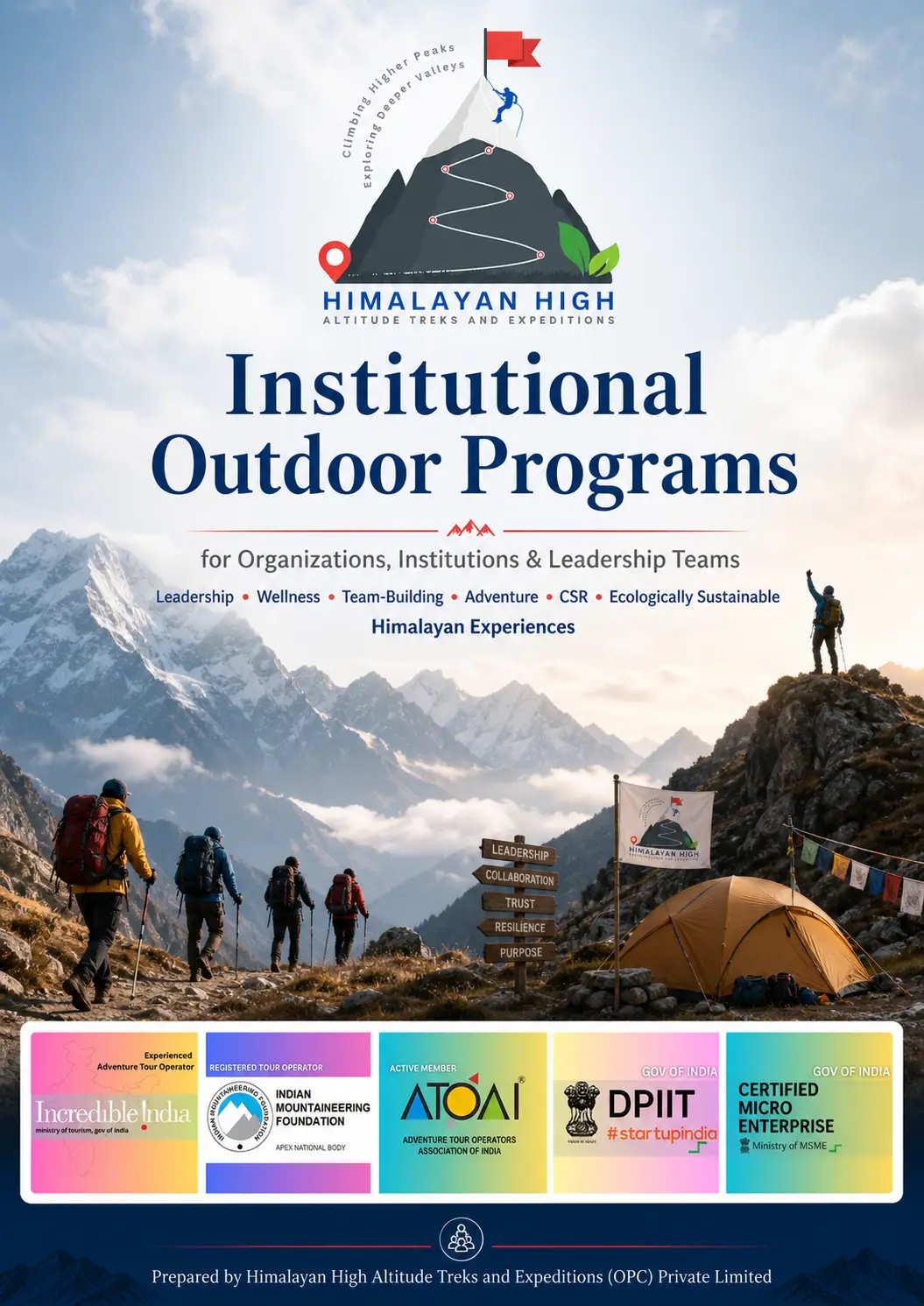 Corporate and institutional outdoor programs by Himalayan High