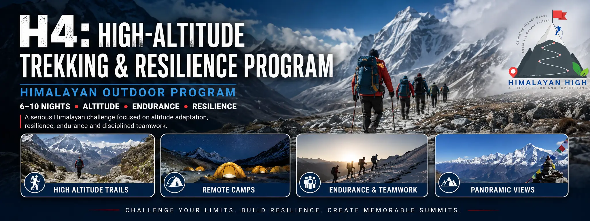 H4 High Altitude Trekking and Resilience Program
