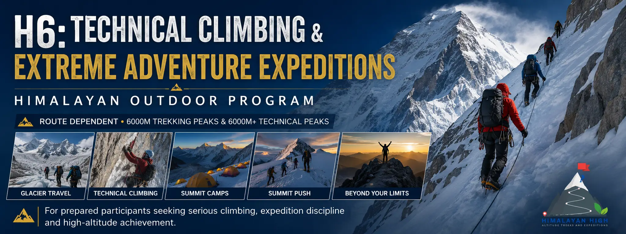 H6 Technical Climbing and Extreme Adventure Expeditions
