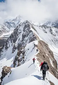 Mountaineering in Ladakh Himalayas