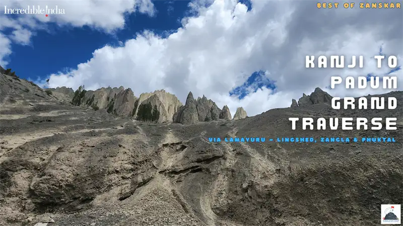 Kanji to Padum Grand Traverse via Lingshed Zangla & Phuktal introduction
