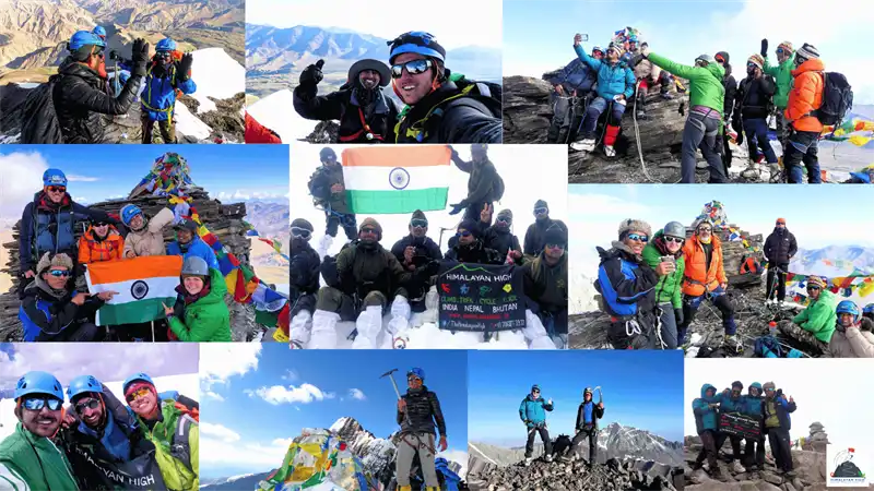 Kang Yatse 1 And 2 Climbing Expedition highlights