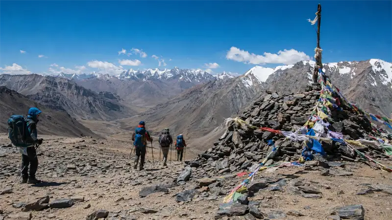 The Geography of a 71-Day Trans-Himalayan Journey