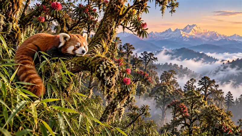 Red Panda Expedition in Singalila National Park highlights