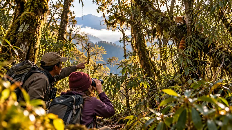 Red Panda Photography: Working With the Forest, Not Against It