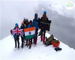 Kang Yatse 2 Expedition – mixed team from india and uk about to reach kangyatse 2 summit | Himalayan High