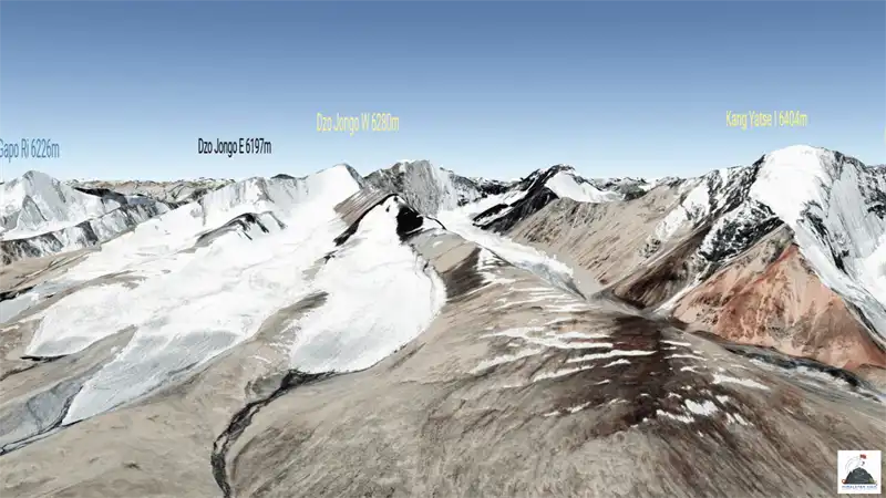 Kang Yatse 2 And Dzo Jongo West Twin Summit Trek introduction