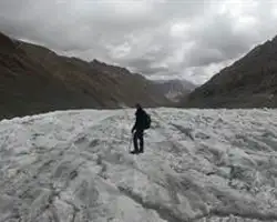 View From the summit of Parangla - 5600 meters