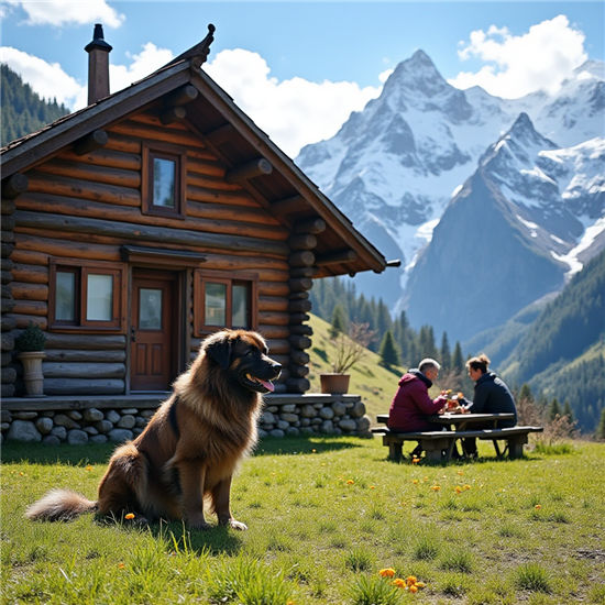 himalayan homestay owners usual dogs