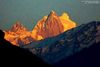 beautiful peaks greet you on har ki dun trek