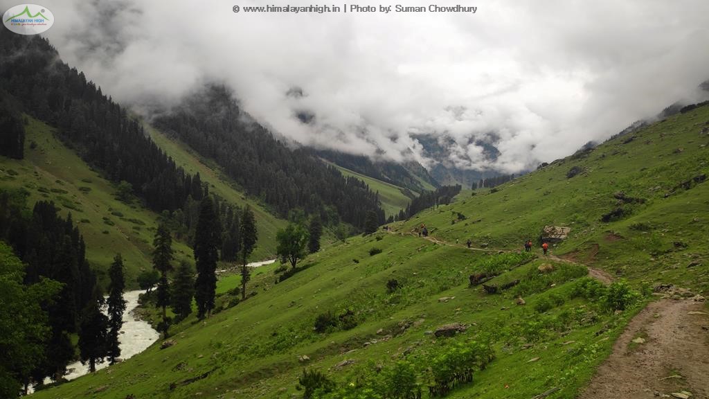 day 1 of tarsar marsar trek