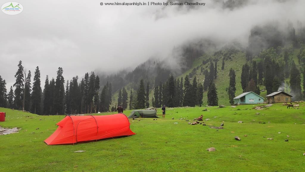 himalayan high campsite tarsar marsar trek